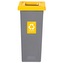 Igotrend, 723001 Koš na tříděný odpad 75 l, FIT BIN šedá/žlutá