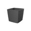 Gardino, Květináč FINESA 35 x 35 cm, vysoký 34,6 cm, antracit