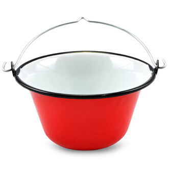 IGOTREND, 52782 Kotlík na guláš smalt 0,8 l /16 cm, červený