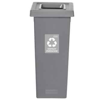 Igotrend, 719005 Koš na tříděný odpad 53 l, FIT BIN šedá/šedá Igotrend, 719005 Koš na tříděný odpad 53 l, FIT BIN šedá/šedá