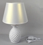 DUE ESSE, Stolní lampa ananas 40 cm, bílá