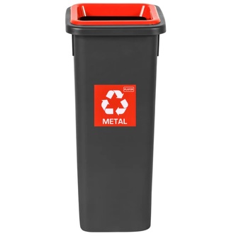 Igotrend, 714004 Koš na tříděný odpad 20 l, FIT BIN černá/červená Igotrend, 714004 Koš na tříděný odpad 20 l, FIT BIN černá/červená