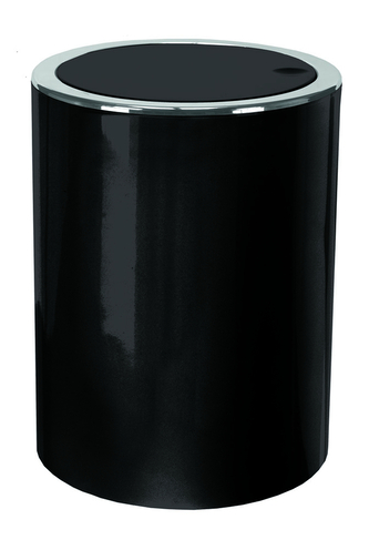 Kosmetický koš CLAP černá