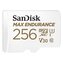 SanDisk MAX ENDURANCE microSDHC Card s adaptérem 256 GB