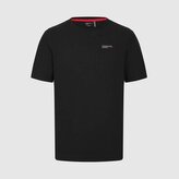 Porsche volnočasové tričko s logem černé - XL