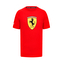 Scuderia Ferrari F1 volnočasové triko s velkým logem červené - M