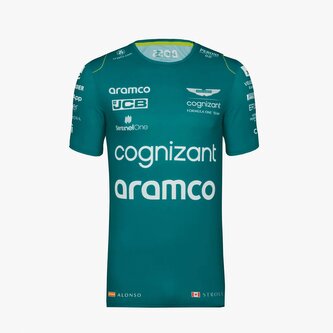 Aston Martin F1 Team týmové triko Sponsor - XXL