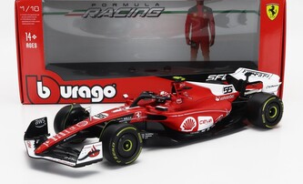 Model Scuderia Ferrari SF-23 BBurago #55 Sainz Las Vegas 2023 1:18