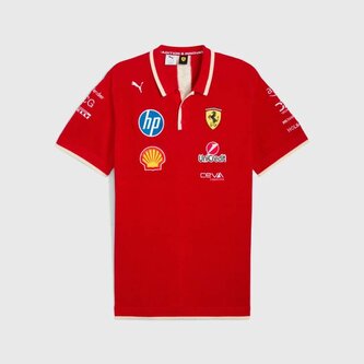 Týmová polokošile Scuderia Ferrari F1 2025 SE China - L