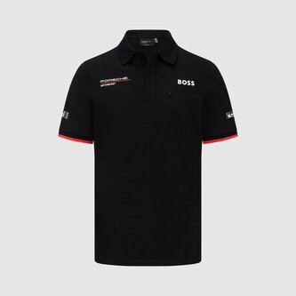 Porsche Motorsport týmová polokošile Porsche černá - M