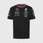Týmové tričko Mercedes AMG F1 černé - XL