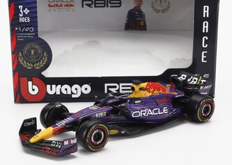 Model Red Bull F1 RB19 BBurago #1 Max Verstappen 2023 1:43 SE Las Vegas GP