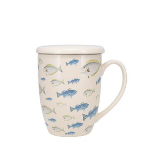 DABDAHL Hrnek 380 ml s pokličkou a sítkem POTIS62J02 DYBDAHL KIUB