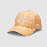 Mercedes AMG Petronas F1 kšiltovka Lewis Hamilton světle oranžová