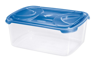 Dóza na potraviny NUVOLA 6,8 l obdélník modrá