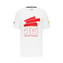 Scuderia Ferrari F1 fanouškovské triko Charles Leclerc bílé - XXXL