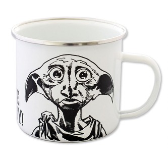 Logoshirt Hrnek Dobby bílý plechový, Harry Potter