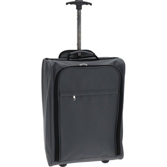 PROWORLD Příruční kufr na kolečkách do letadla 30 l šedá KO-DG1000040