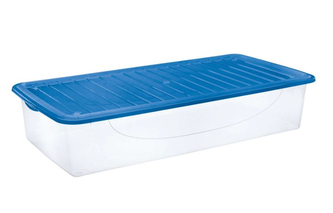 Úložný box DODO STOCK-BOX 35,6 l  transparent/zelená