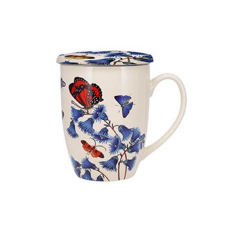 DABDAHL Hrnek 380 ml s pokličkou a sítkem POTIS62J01 DYBDAHL KIUB