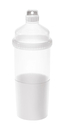 Láhev FRESH 0,5L transp/bílá
