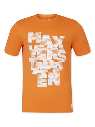 Tričko Max Verstappen - Red Bull Racing F1 POPART oranžové - XXXL