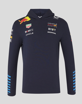Týmová mikina s kapucí Red Bull Racing F1 tmavě modrá - S