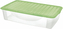Úložný box DODO STOCK-BOX 27 l transp/limetka