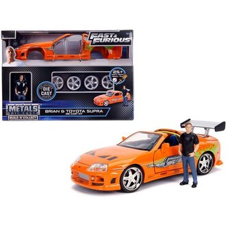 Stavebnice - modelu Rychle a Zběsile Toyota Supra 1995 Brian's