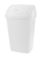 Odpadkový koš AURORA 50 l bílá