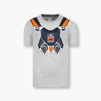 KTM Red Bull dětské tričko světle šedé - 152 CM
