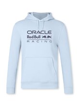 Volnočasová mikina s kapucí Red Bull Racing F1 s logem ORBR světle modrá - XS