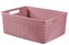 Košík Jute M růžový