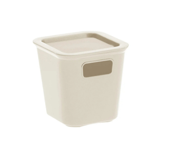 Úložný box BELLA XS s víkem - 0,85 l krémová
