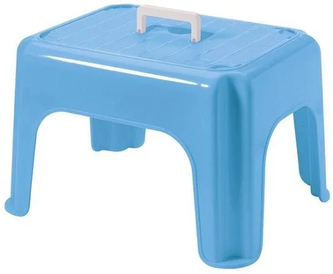 Stolička s rukojetí DUMBO velká modrá