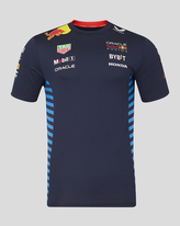 Týmové tričko Red Bull Racing F1 tmavě modré - XXL