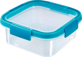 Dóza Smart fresh  eco square 0,9L  transparentní/modrá