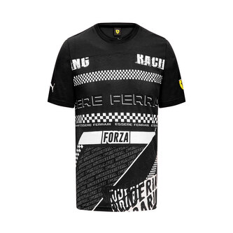 Scuderia Ferrari F1 volnočasové triko Essere Ferrari černé - XXL