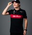 Alfa Romeo F1 Team týmová polokošile černá - XXXL