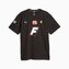 Pánské triko Ferrari Garage černé F1 Oversized - XL