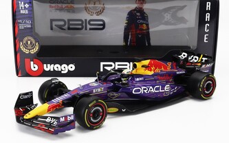 Model Red Bull F1 RB19 BBurago #1 Max Verstappen Las Vegas 2023 1:18
