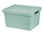 Úložný box MAYA L s víkem - 16,2 l zelená