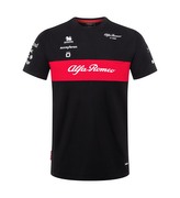 Alfa Romeo F1 Team týmové triko černé - XXL