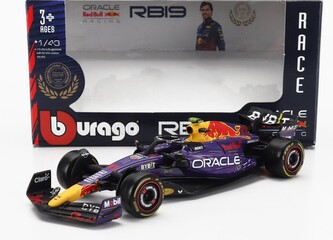 Model Red Bull F1 RB19 BBurago #11 Sergio Perez 2023 1:43 SE Las Vegas GP