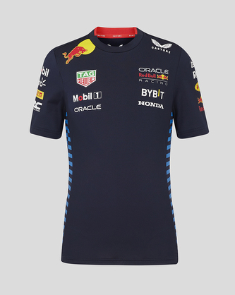Dětské týmové tričko Red Bull Racing F1 tmavě modré - JM/10