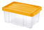 Úložný box PUZZLE 5 l transparent/oranžová