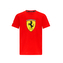 Scuderia Ferrari F1 dětské volnočasové triko s velkým logem červené - 140 CM