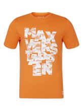 Tričko Max Verstappen - Red Bull Racing F1 POPART oranžové - M