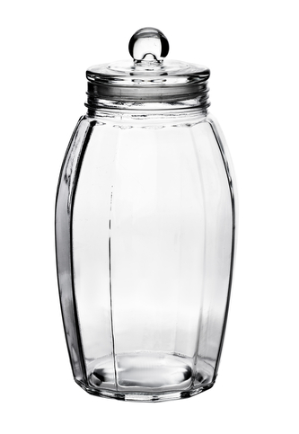 BASIC KITCHEN Słój 2,2L15xh28cm