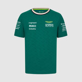 Týmové tričko Aston Martin F1 Team zelené - XXL